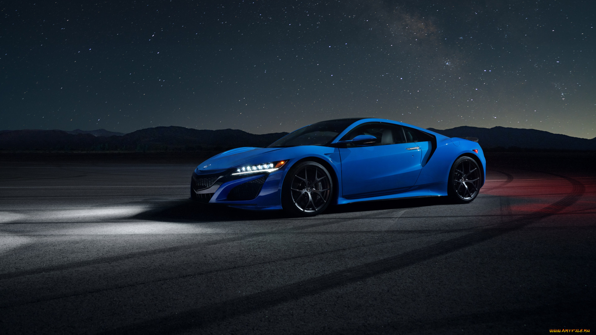 , acura, nsx, long, beach, blue, pearl, 2021, , , , 